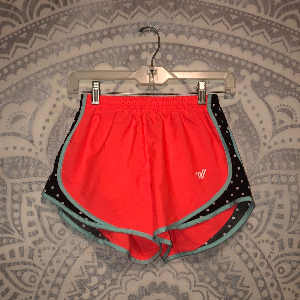 Varsity work out shorts